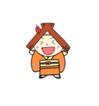岐阜ジャンボリー 結ちゃん（個別スタンプ：7）