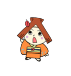 岐阜ジャンボリー 結ちゃん（個別スタンプ：8）