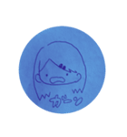 素朴な女の子と時々いぬ（個別スタンプ：12）