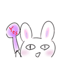きもかわなうさ＆にゃんこスタンプ1（個別スタンプ：7）