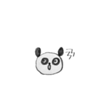 しんぷるしろくろぱんだ（個別スタンプ：4）