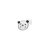 しんぷるしろくろぱんだ（個別スタンプ：11）