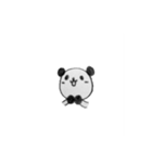 しんぷるしろくろぱんだ（個別スタンプ：12）