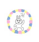 ウサギがやばすぎた（個別スタンプ：5）