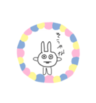 ウサギがやばすぎた（個別スタンプ：9）