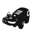 赤べこ☆カラフル（個別スタンプ：10）