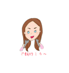 meat＆girls（個別スタンプ：17）