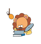 ライオンはラージーキング（個別スタンプ：7）
