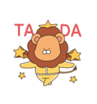 ライオンはラージーキング（個別スタンプ：16）