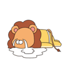 ライオンはラージーキング（個別スタンプ：17）