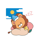 ライオンはラージーキング（個別スタンプ：22）