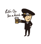 英語車掌（個別スタンプ：5）