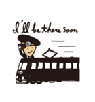英語車掌（個別スタンプ：34）