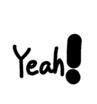 アホ文字スタンプ5（個別スタンプ：1）