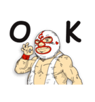 闘わないマスクマン！ グラン・ミステリオ（個別スタンプ：9）