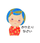 まんまる おんなのこmanmaru  onnanoko（個別スタンプ：11）