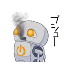 アタマのまるいロボット（個別スタンプ：32）