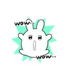 うさぎっぽい何か（個別スタンプ：9）