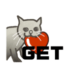 ニャン転がし（個別スタンプ：7）