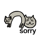ニャン転がし（個別スタンプ：21）