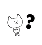 シロネコ韓国語ハングル編（個別スタンプ：25）