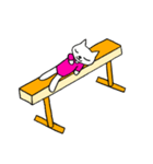 女子 体操スタンプ（個別スタンプ：19）