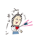 謎めいたキャラクター「町子」（個別スタンプ：7）