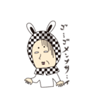 謎めいたキャラクター「町子」（個別スタンプ：10）