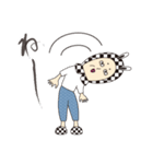 謎めいたキャラクター「町子」（個別スタンプ：22）