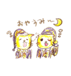 福猫ニャン太郎と縁結びニャン子（個別スタンプ：4）