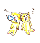 福猫ニャン太郎と縁結びニャン子（個別スタンプ：12）