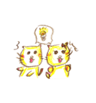 福猫ニャン太郎と縁結びニャン子（個別スタンプ：15）