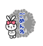 りぼんうさぎっこと毎日一緒（個別スタンプ：8）