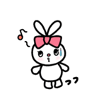 りぼんうさぎっこと毎日一緒（個別スタンプ：22）