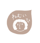 アフロなおばさん（個別スタンプ：21）