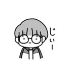 金髪めがねの日常（個別スタンプ：13）