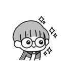金髪めがねの日常（個別スタンプ：25）