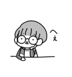 金髪めがねの日常（個別スタンプ：35）