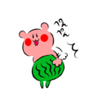 すいかくま○（個別スタンプ：13）