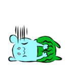 すいかくま○（個別スタンプ：24）