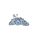 あおいいきものスタンプ（個別スタンプ：11）