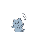 あおいいきものスタンプ（個別スタンプ：17）