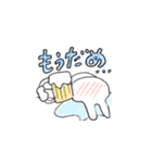 正直なゆるうさぎスタンプ（個別スタンプ：6）