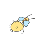 ほほえんでいるハチのびーちゃん（個別スタンプ：3）
