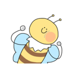 ほほえんでいるハチのびーちゃん（個別スタンプ：20）