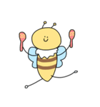 ほほえんでいるハチのびーちゃん（個別スタンプ：23）