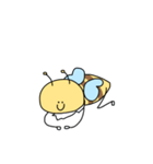 ほほえんでいるハチのびーちゃん（個別スタンプ：30）
