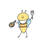 ほほえんでいるハチのびーちゃん（個別スタンプ：39）