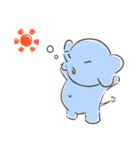 ゾウのパオパオwithパオ子（個別スタンプ：1）