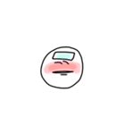 ださかおスタンプ（サイレント）（個別スタンプ：19）